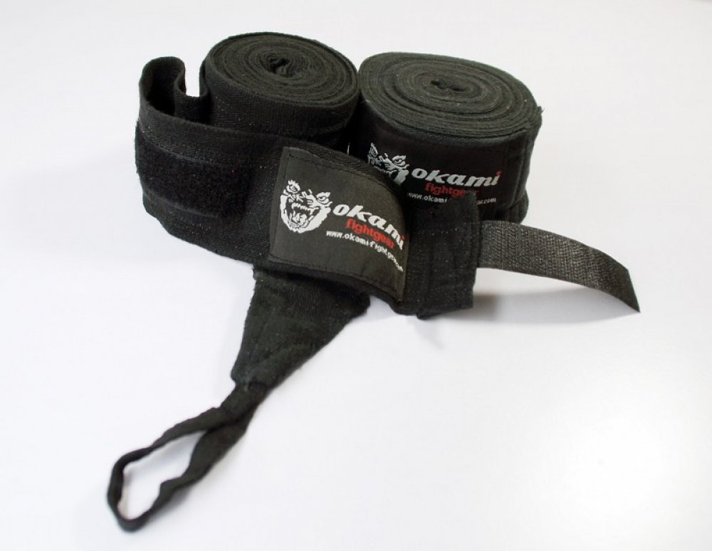OKAMI fightgear Pro Handbandagen 460 schwarz